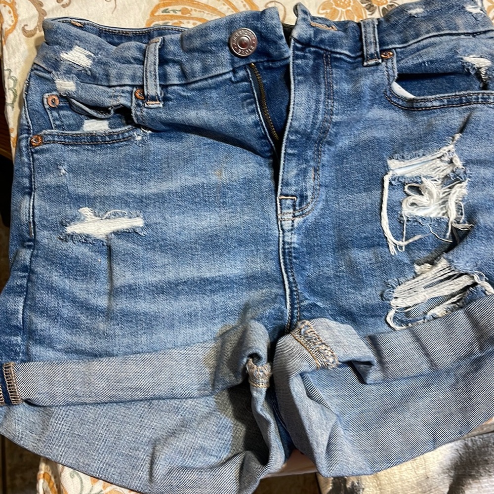 American Eagle Curvy Hi-Rise Shortie Size 4